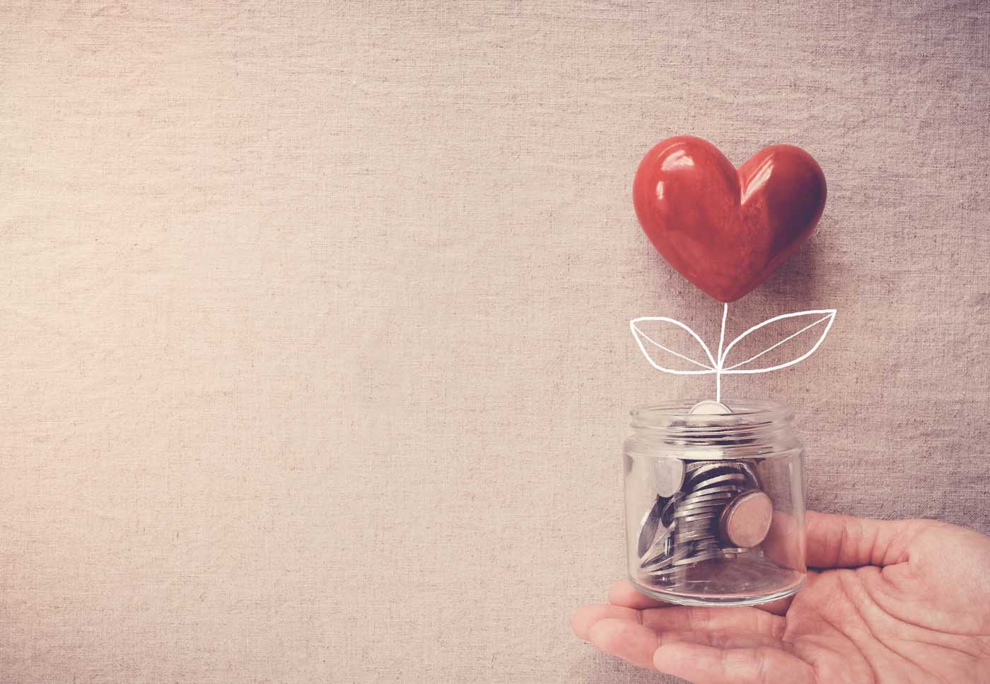 give back through fundraising