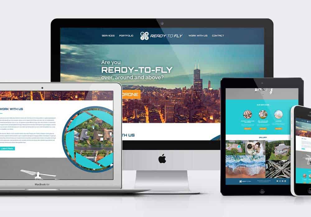 Ready to Fly Website redesign