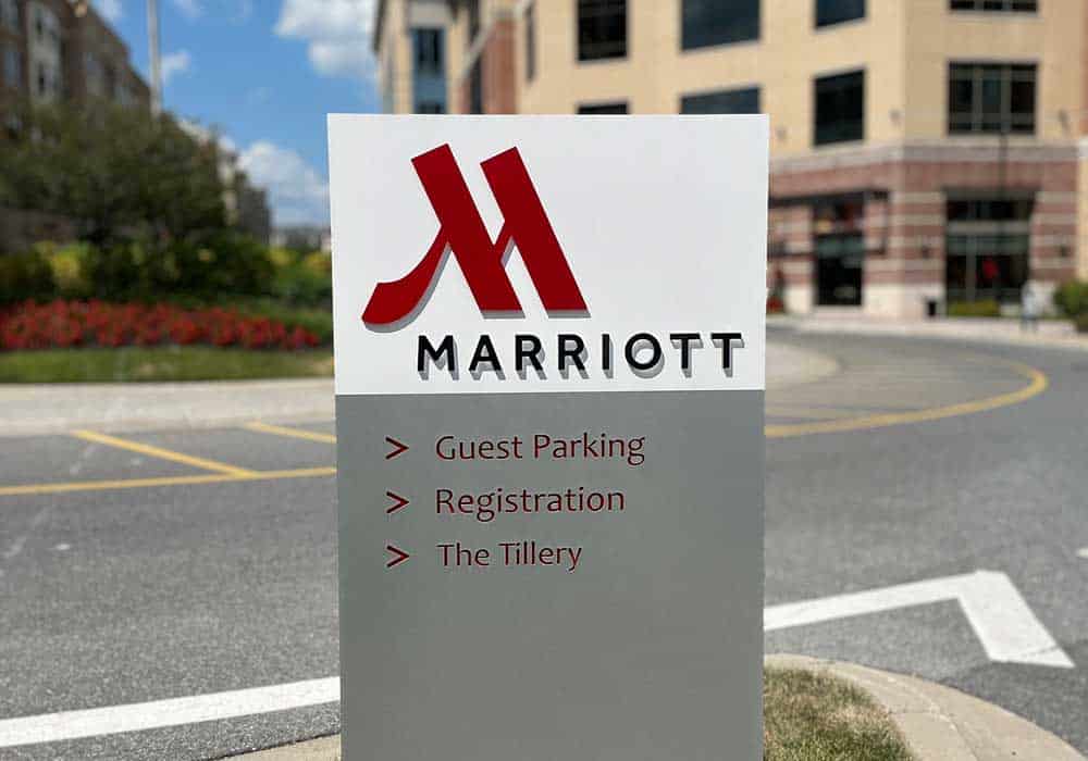 Marriott Directory Signage