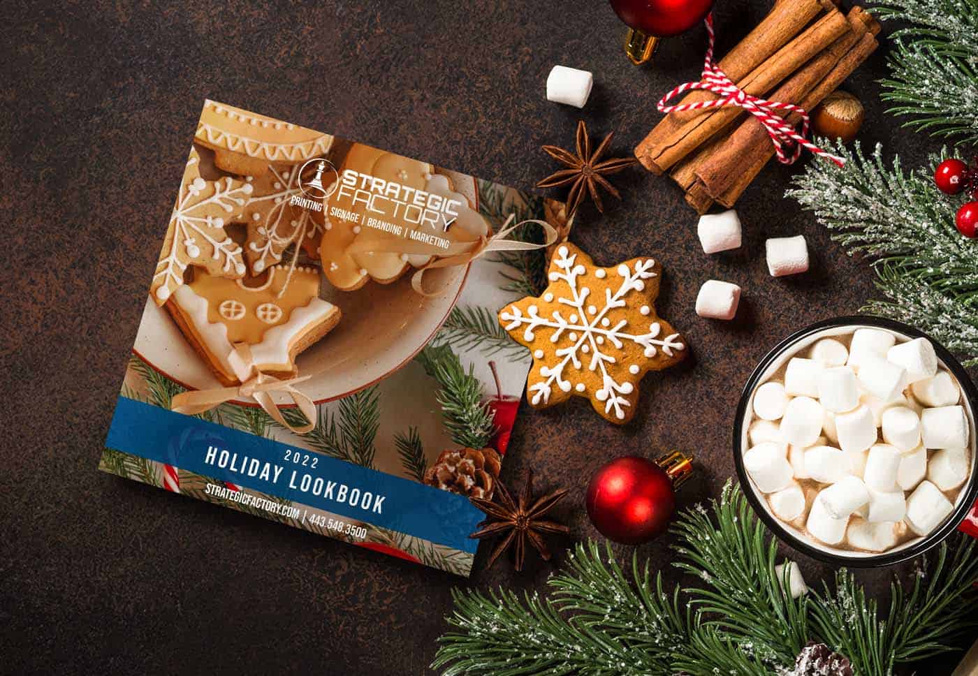 2022 holiday lookbook cover