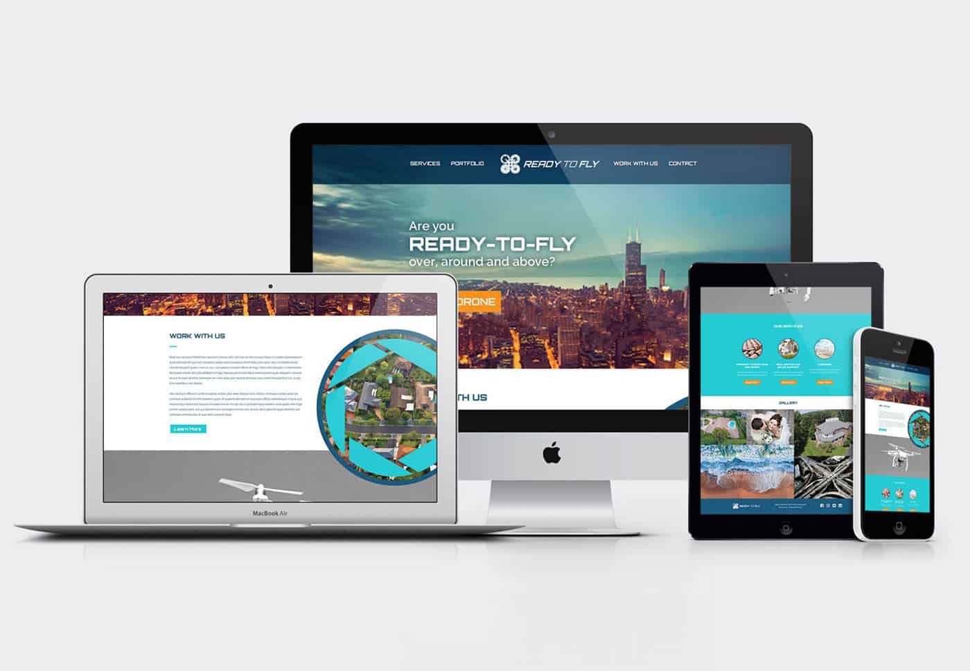 Ready To Fly website redesign