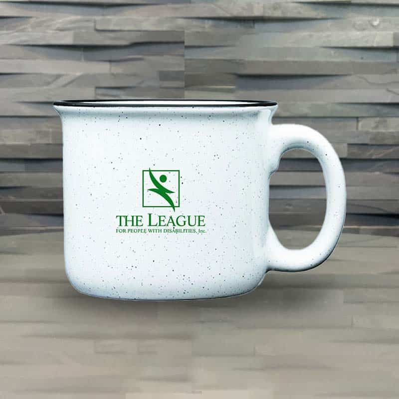 ceramic branded mug