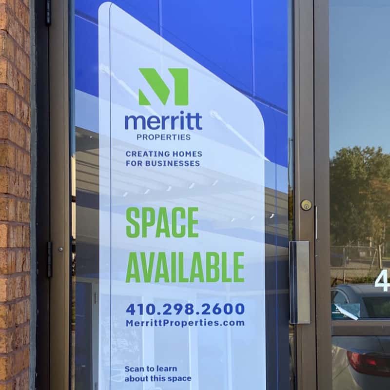 Merritt Properties Door Graphics