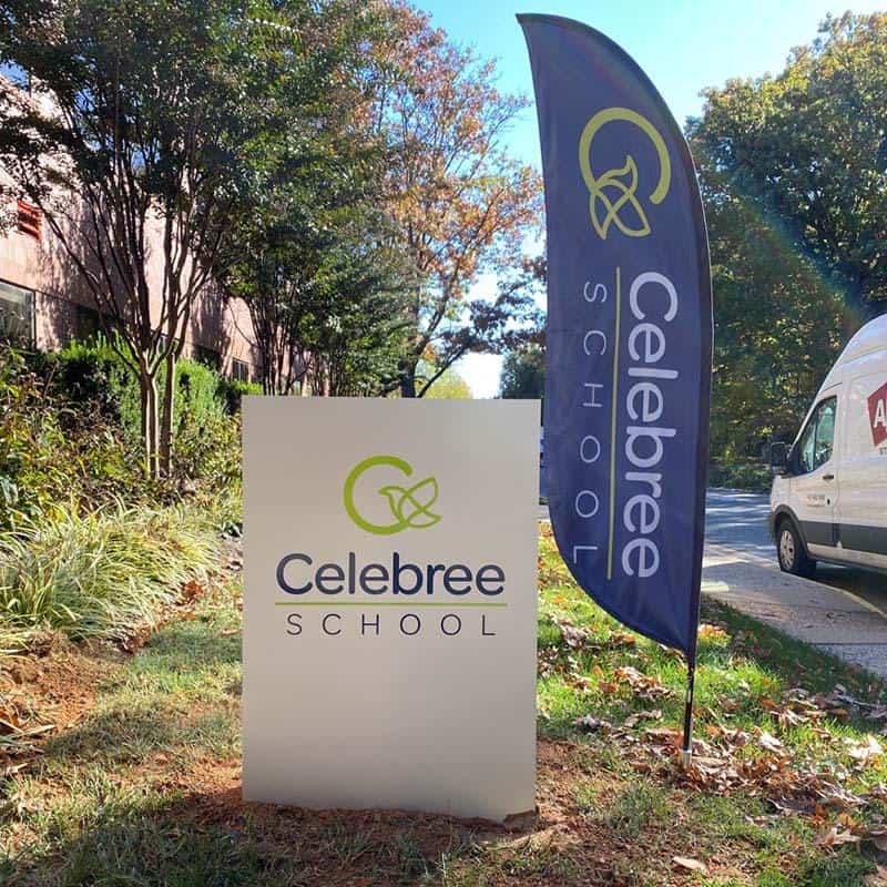 Celebree School Franchise Approved Branded Signage