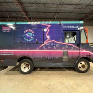 vehicle wraps for 1999 GMC CG Food Truck
