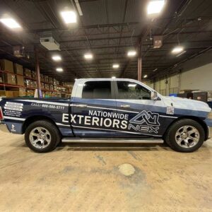 vehicle wrap for home services business in Maryland