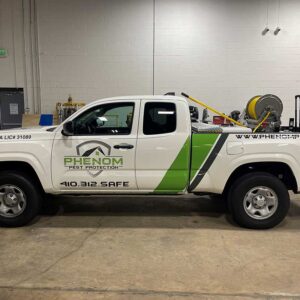 vehicle wrap for 2021 Toyota Tacoma Truck