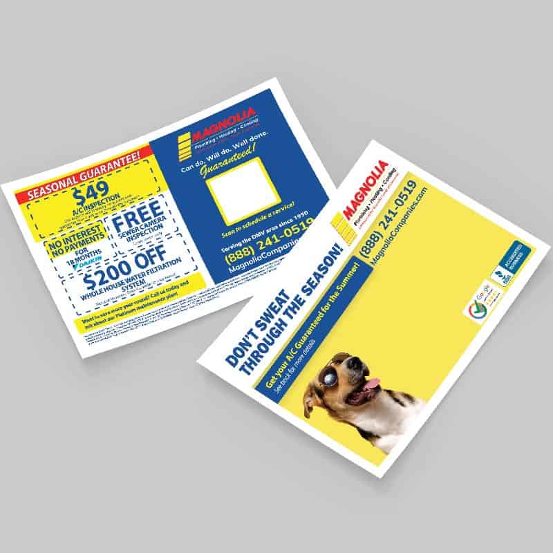 home services direct mail campaign