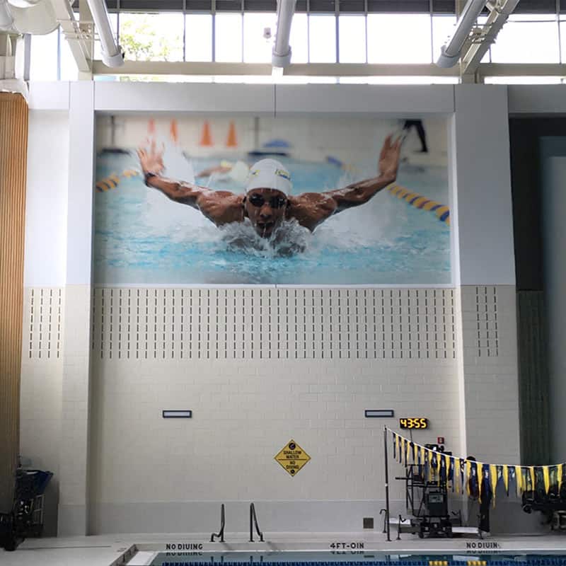 Coppin State Wall Graphic