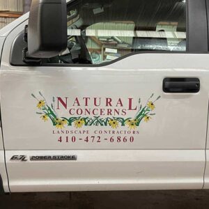 truck door partial wrap