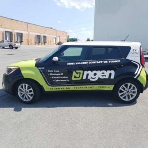 business car wrap