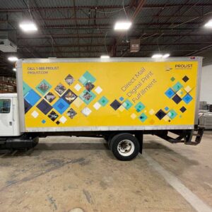 box truck vehicle wrap