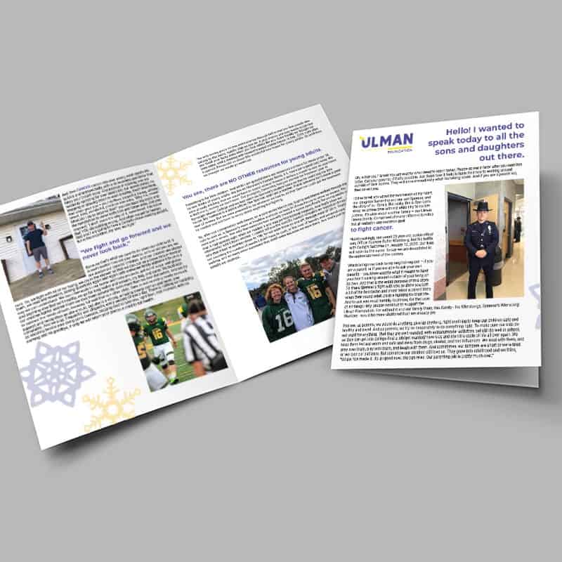 Ulman Foundation Newsletter Mailing