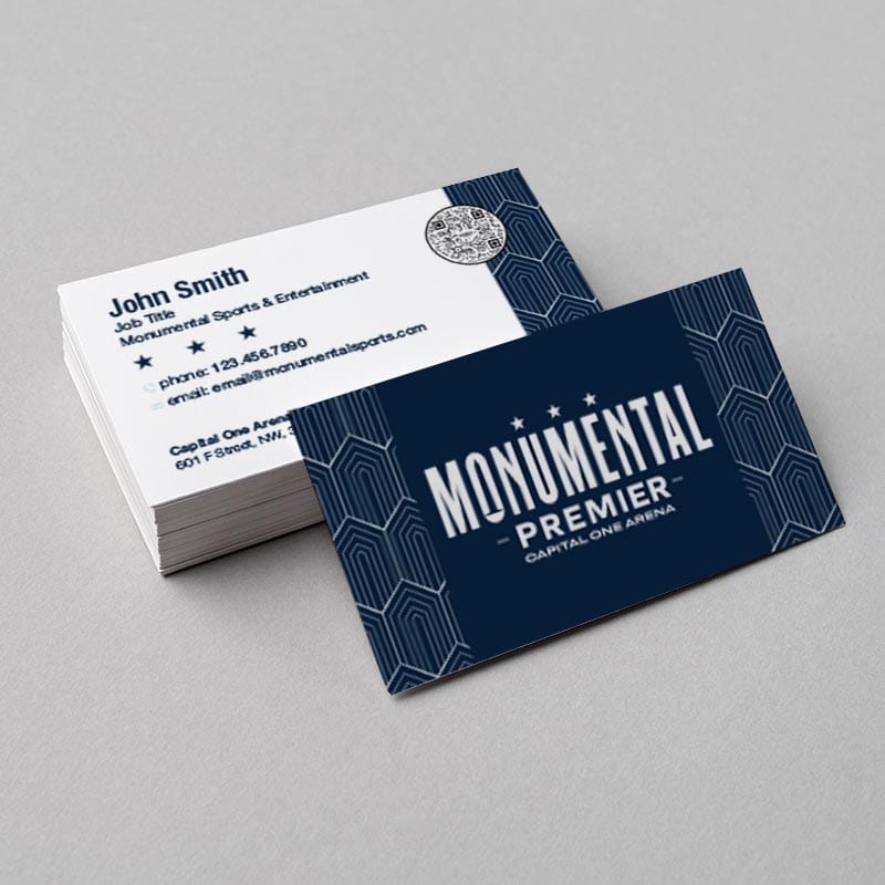 Monumental Sports & Entertainment Business Cards