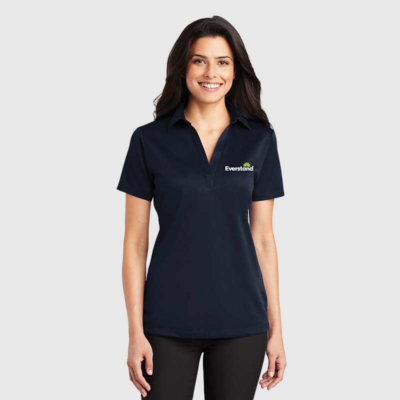Custom branded Port Authority Silk Touch Performance Polos