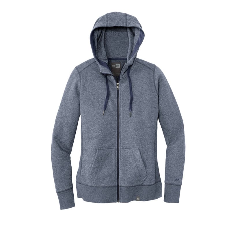 company branded full-zip hoodie for employees