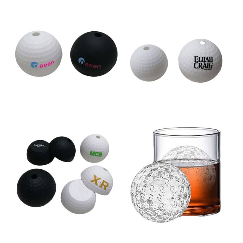 golf ball shaped ice mold perfect for employee appreciation gifting