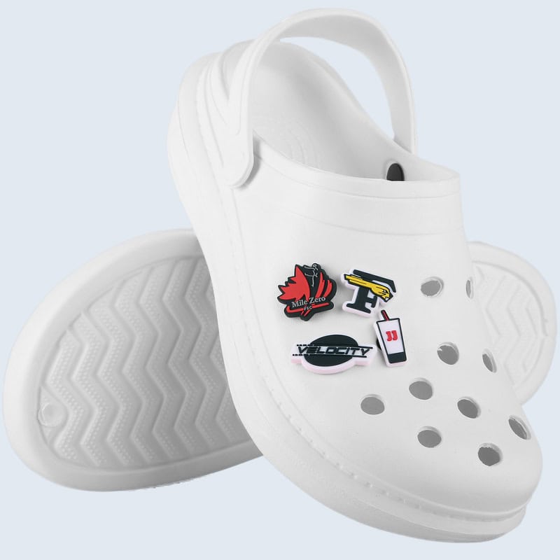 branded crock charms