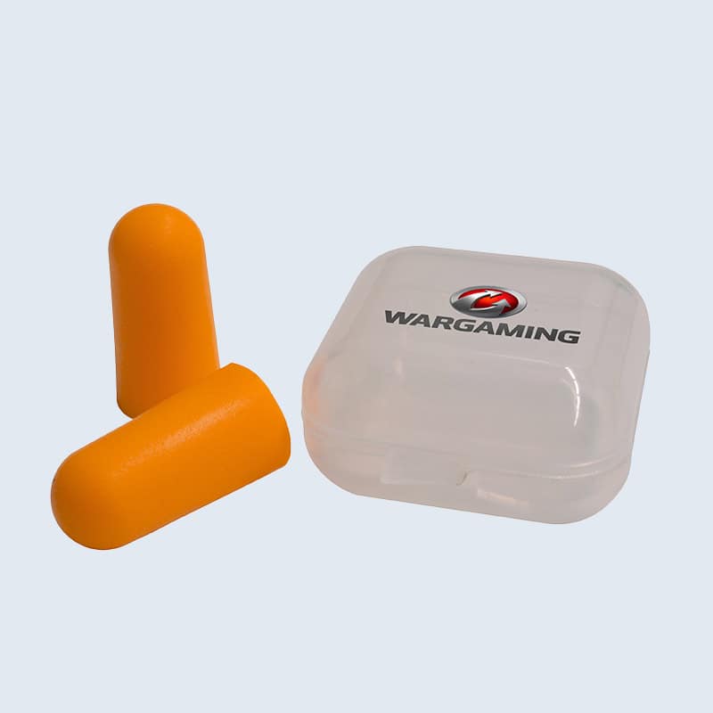 branded ear plugs