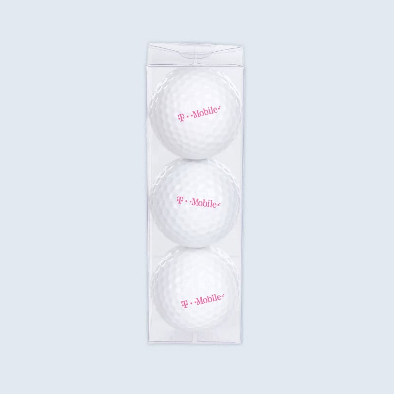 branded golf balls