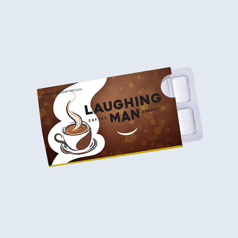 branded gum pack