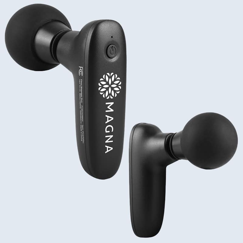 branded massage gun giveaway