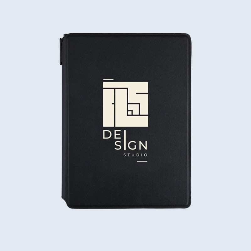 branded notebook