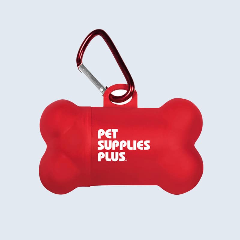 branded pet poop bag dispenser