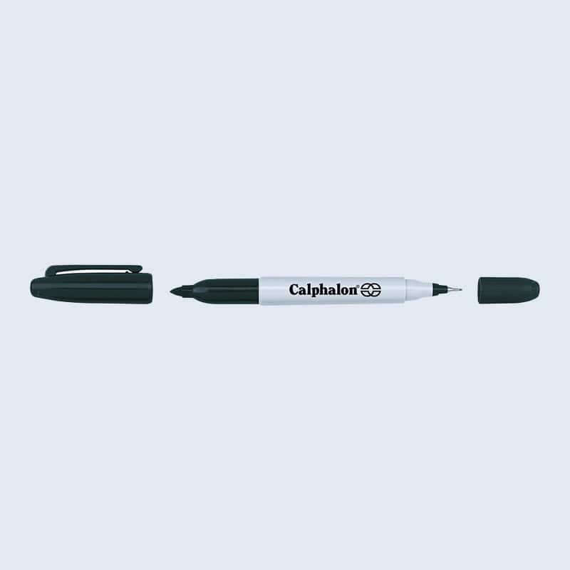 branded sharpie pen with regular and fine point tips