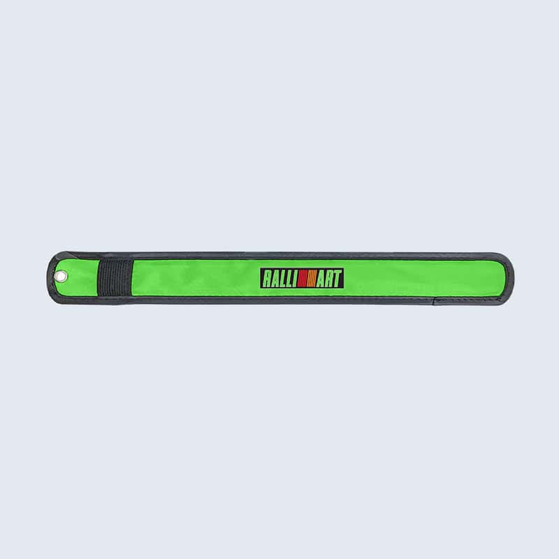 branded reflective light-up slap braclets