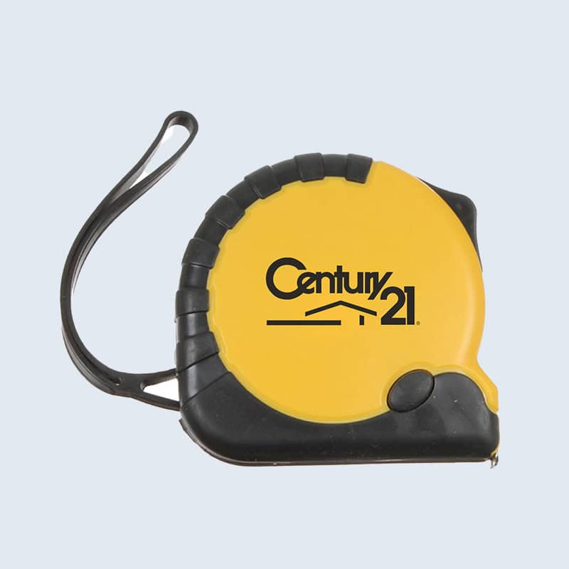 branded tape measurer