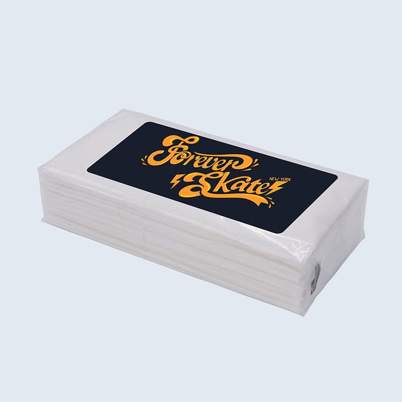 branded tissue packets