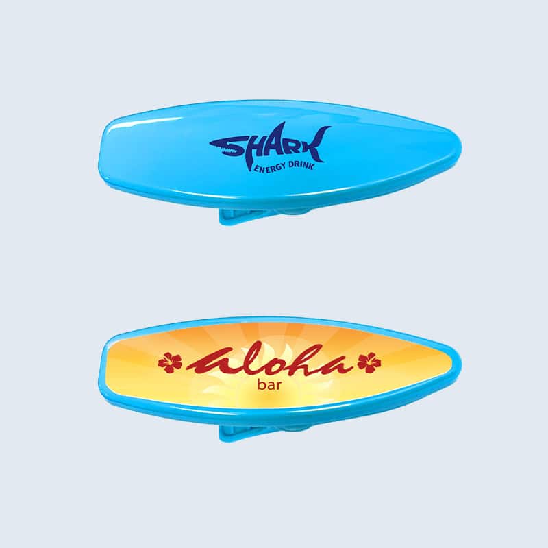 branded towel clips for holding beach towel on lawn chair
