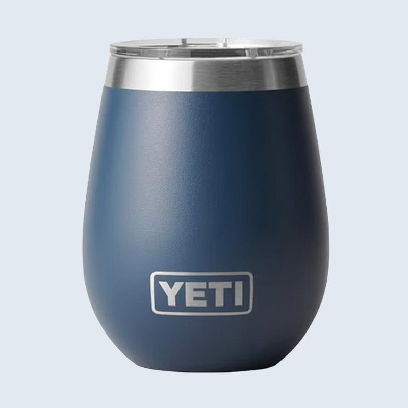 branded Yeti wine tumbler giveaway