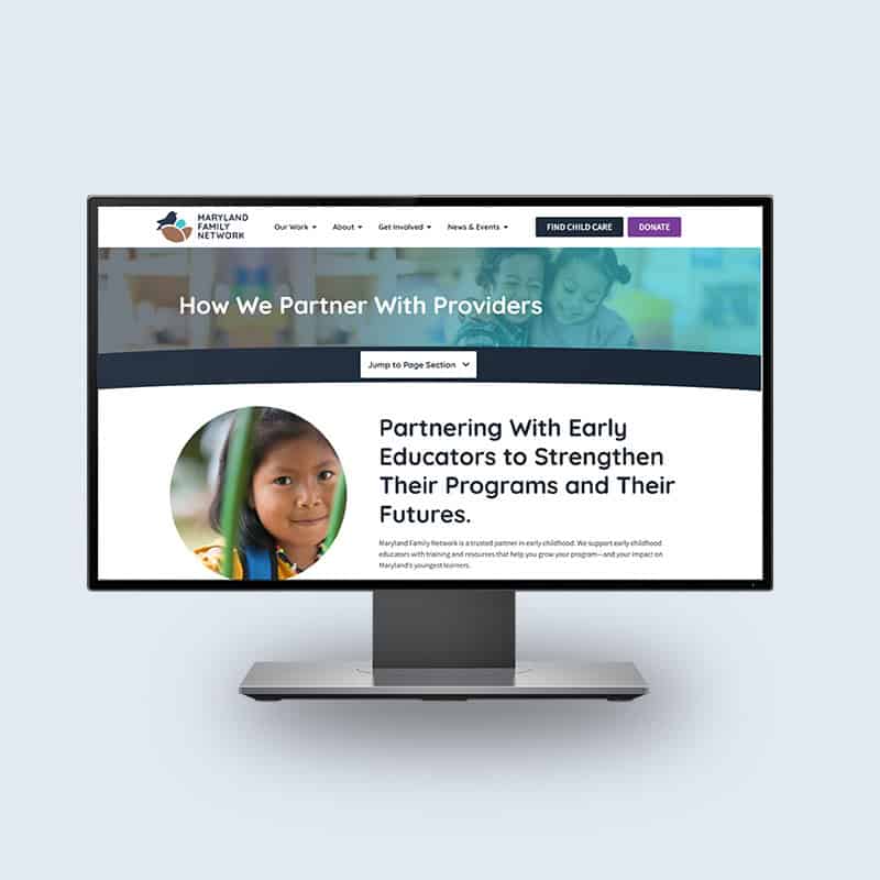 Maryland Family Network Website After