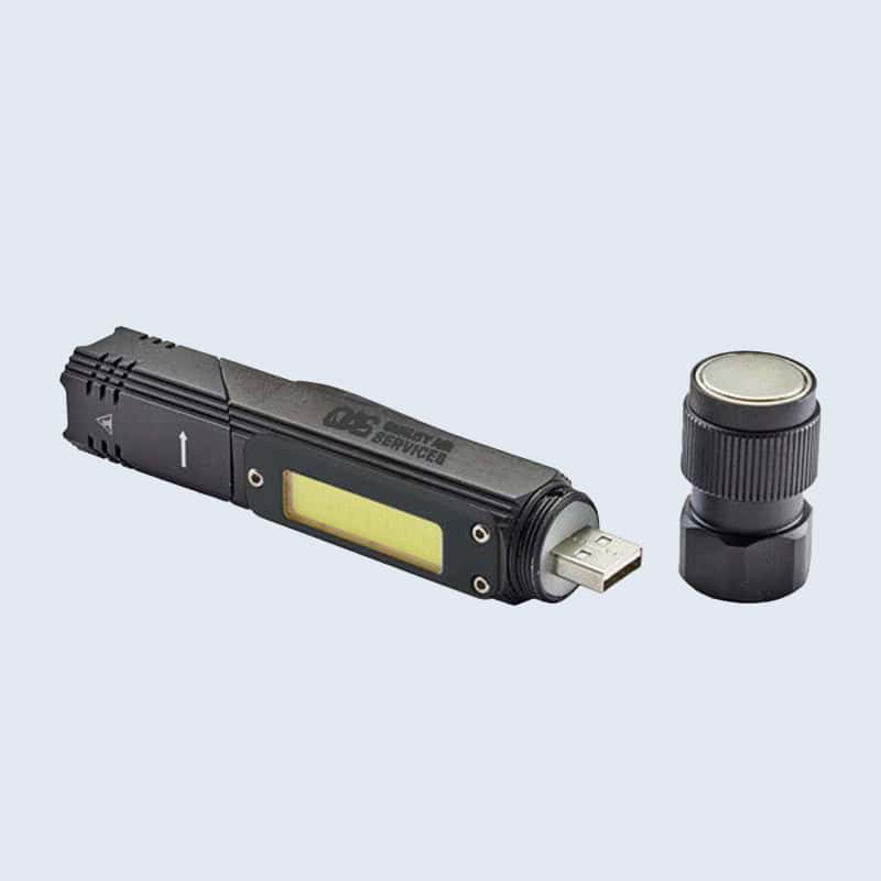branded flashlight giveaway