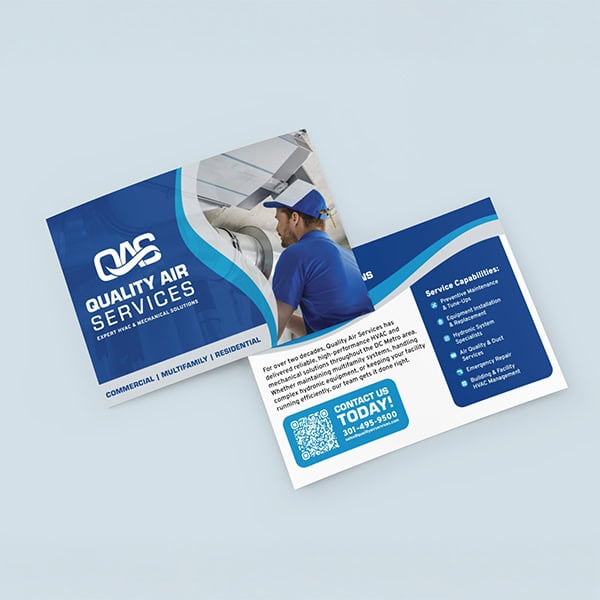 HVAC postcard